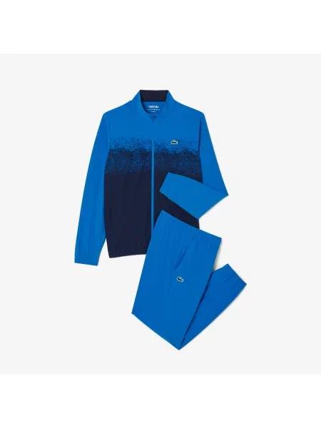 Lacoste Dres Tennis X Novak Djokovic niebieski