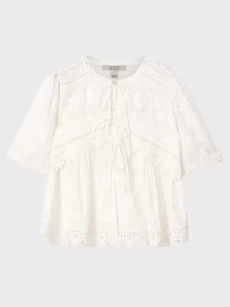 Блуза Allsaints біла