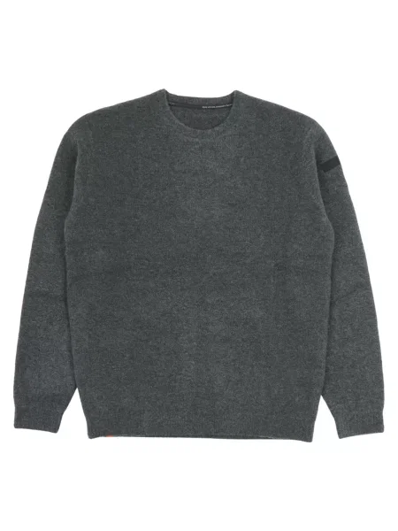 Dzianinowy sweter Rrd zielony