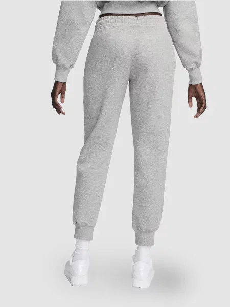 Флисовые джоггеры Nike серые