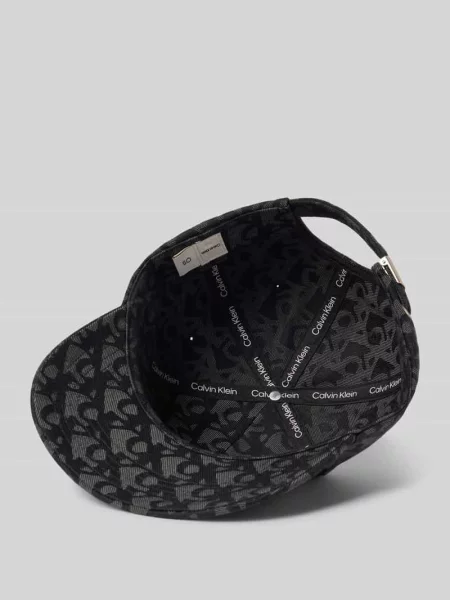 Czapka z daszkiem Calvin Klein czarna