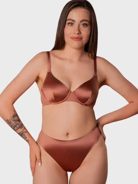 Бюстгальтер Brabrabra коричневий