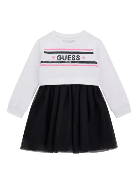 Sukienka dziecięca Guess biała
