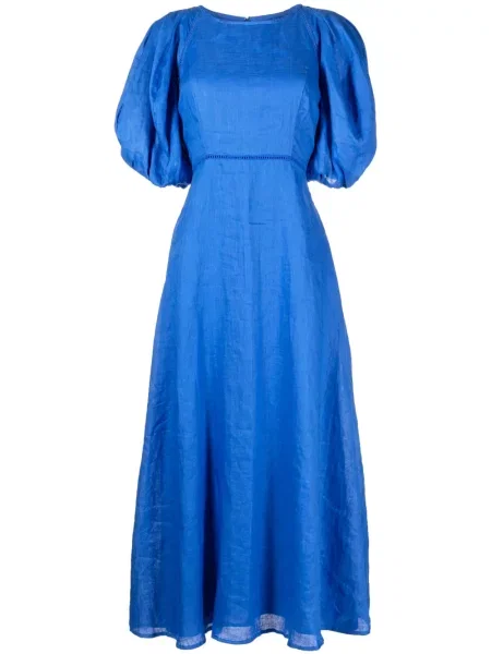 Rochie maxi Faithfull The Brand de in de costum albastru