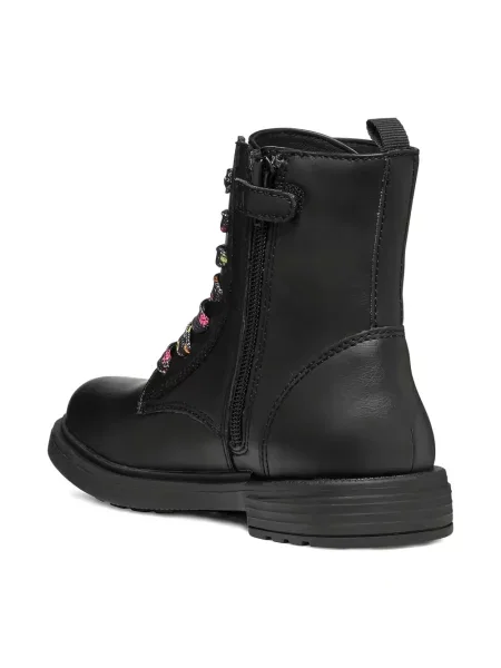 Buty do kostki dziecięce Geox czarne