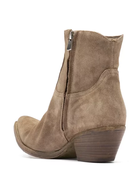 Botine Officine Creative din piele de căprioară