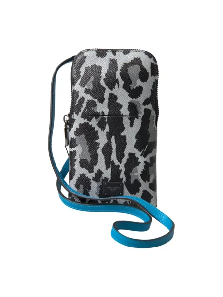 Torba Dolce And Gabbana skórzana szara