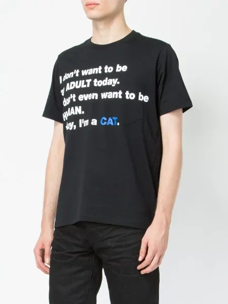 Tricou Takahiromiyashita The Soloist cu imagine negru