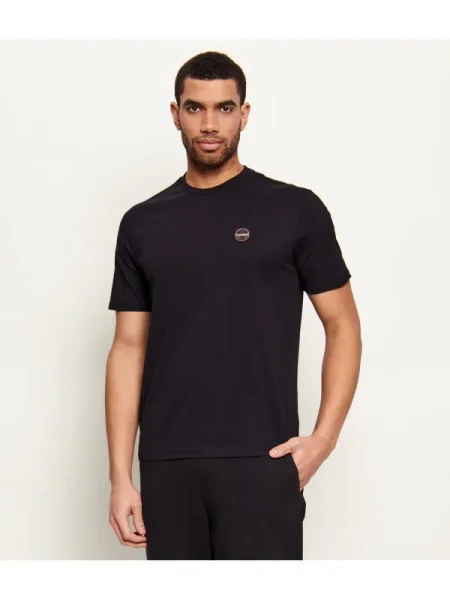 Napapijri Tricou S-BADGE negru