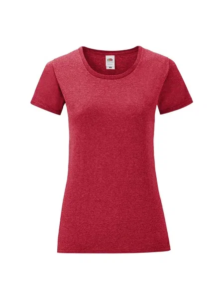 Тениска Fruit Of The Loom червено