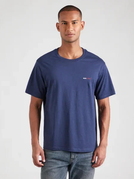 Pepe Jeans Tričko tmavomodrá