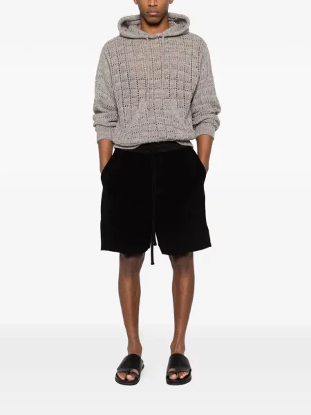 Pantaloni scurți Thom Krom negru