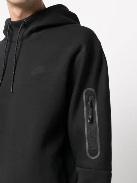 Hanorac cu glugă Nike cu imagine negru