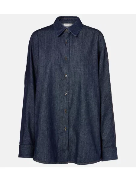 Cămașă Dries Van Noten albastru