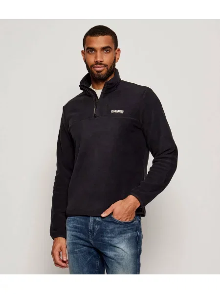 Napapijri Din fleece hanorac T-DERGANA HZ negru