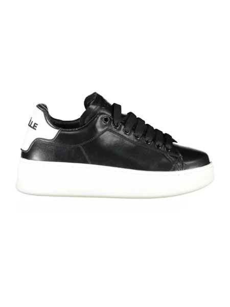 Sneakersy Gaëlle Paris skórzane czarne