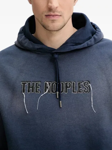 Hanorac cu glugă The Kooples albastru
