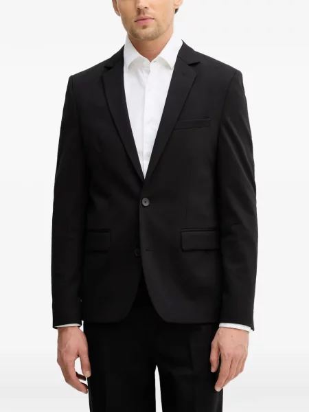 Costum Lindbergh cu rever negru