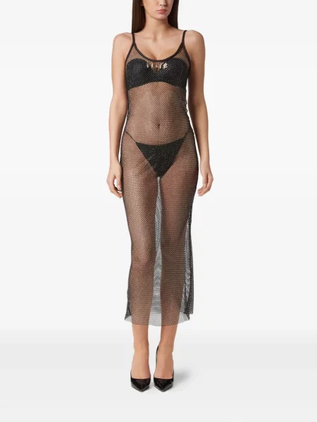 Rochie Philipp Plein de cristal de costum negru