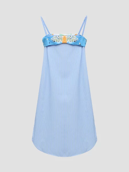Сукня міні Moschino блакитний