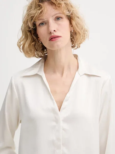 Calvin Klein Blúz fehér bézs