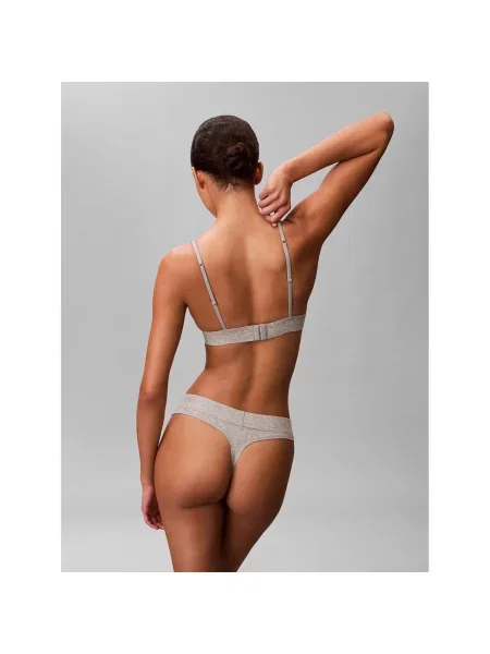 Calvin Klein Underwear Podprsenka melírovaná / oranžová / biela sivá
