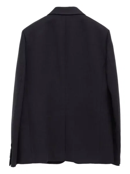 Geacă Loewe cu broderie albastru
