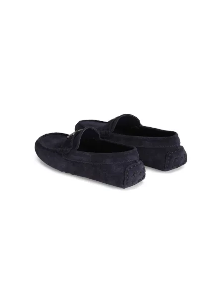 Mokasyny dziecięce Dolce And Gabbana niebieskie