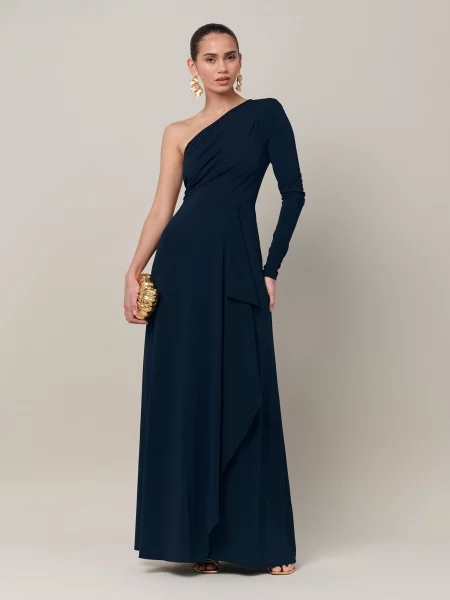 Sável Rochie de seară Tina bleumarin