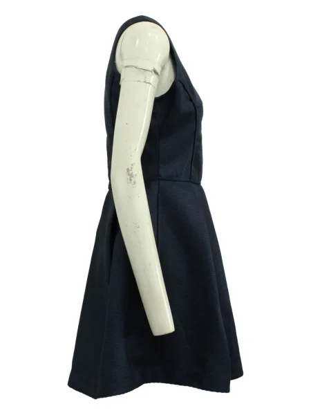 Rochie tip creion Maje plisată de costum albastru