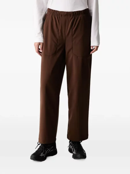 Pantaloni Columbia cu autograf maro