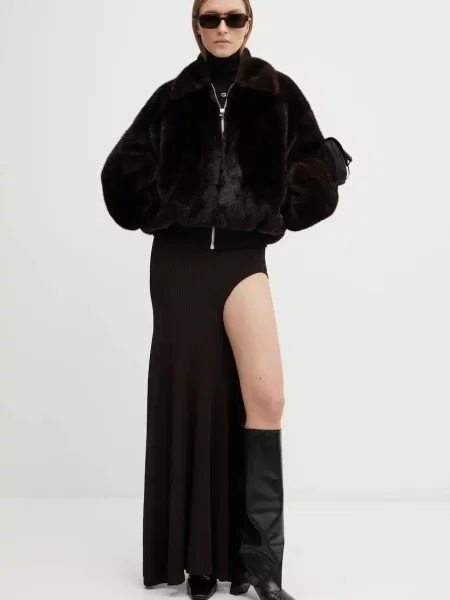 Куртка Coperni Faux Fur Bomber