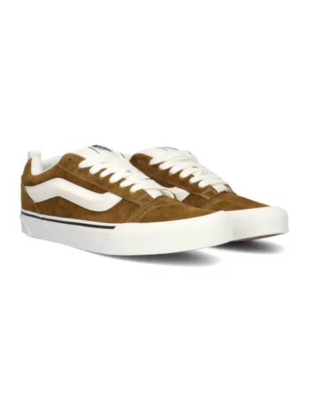 Sneakersy Vans zamszowe casual brązowe