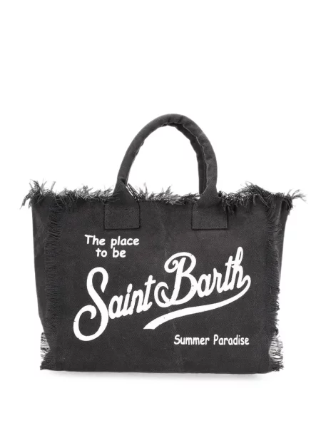 Geantă shopper Mc2 Saint Barth negru