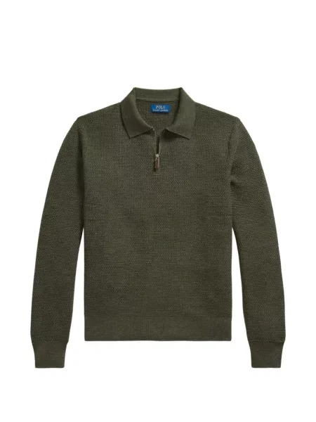 Șosete Polo Ralph Lauren cu broderie în carouri de flanelă verde