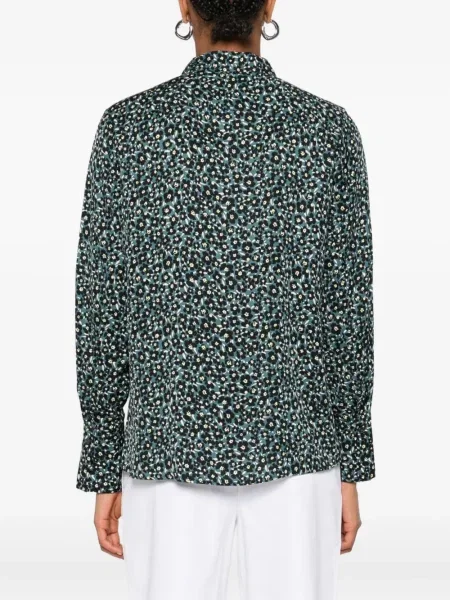 Cămașă Marc O'polo cu model floral cu imagine albastru