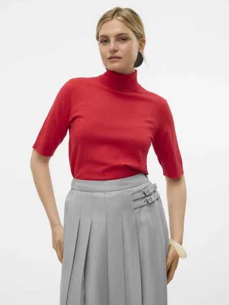 Водолазка Vero Moda перероблений червоний