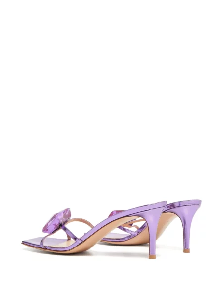 Sandale Gianvito Rossi de cristal violet