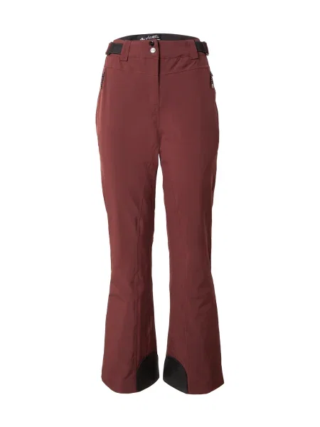 KILLTEC Pantaloni sport KSW roșu vin negru