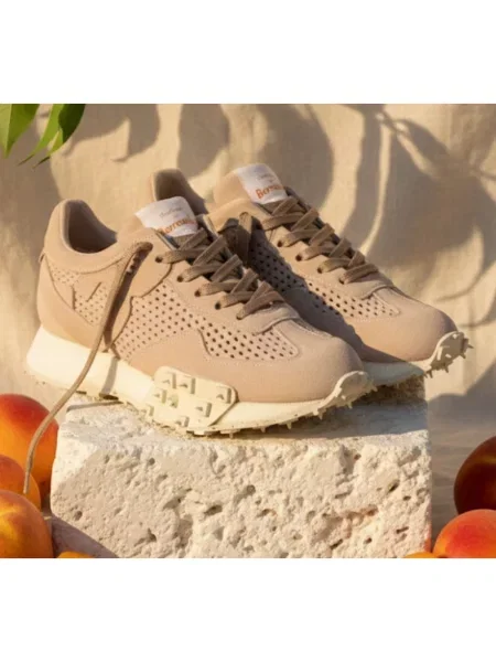 Sneakersy Barracuda zamszowe różowe