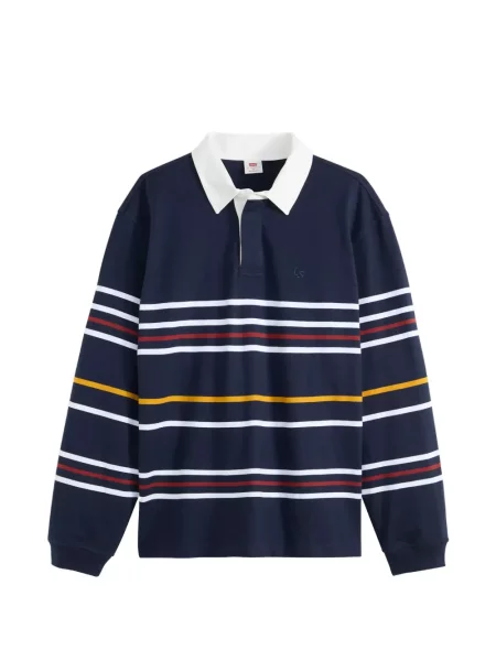 Pantaloni Levi's® cu decolteu în V albastru