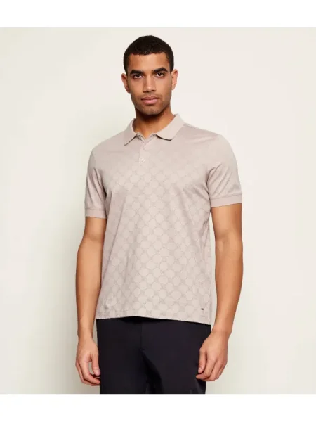 JOOP! Tricou polo Jesse maro