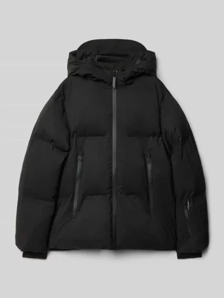 Kurtka z kapturem model ‘FUSION’ Jack & Jones czarna