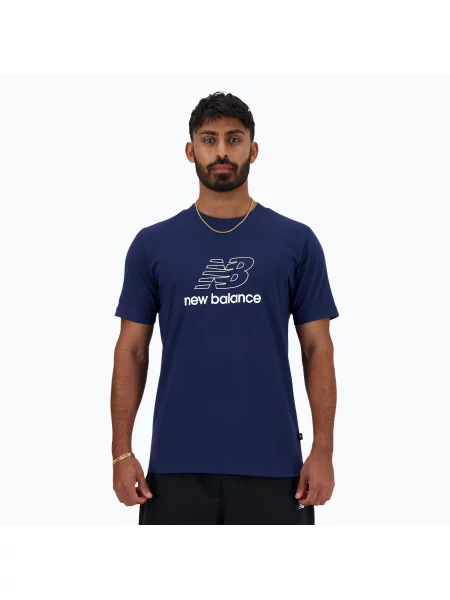 Olcsóbban. Férfi New Balance Graphic V Flying nb navy póló. Méret: S haditengerészet