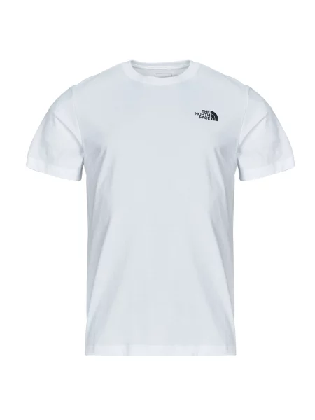 Kratek majica The North Face bela