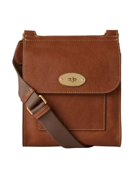 Torba Mulberry skórzana brązowa