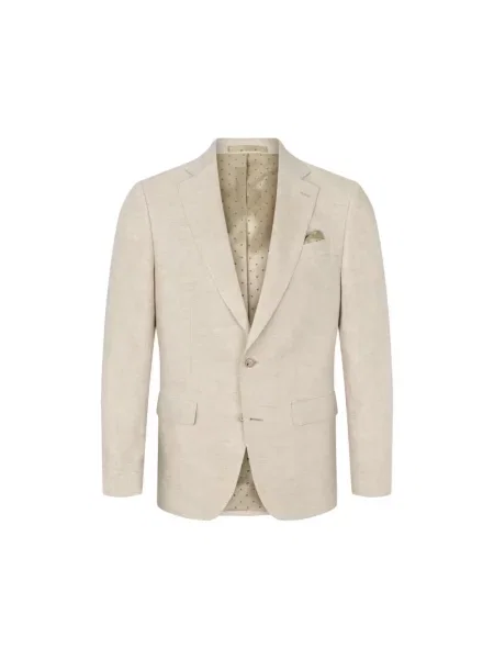 Marynarka Sand wełniana elegancka beżowa