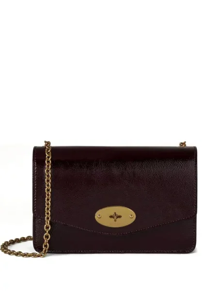 Презрамки колие Mulberry виолетово