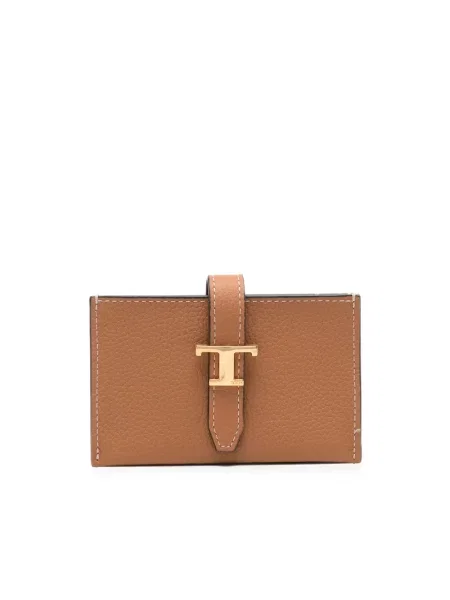 Portfel Tod's skórzany brązowy