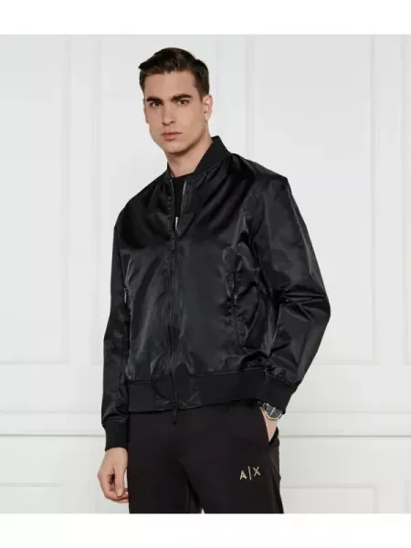 Armani Exchange Geacă bomber negru
